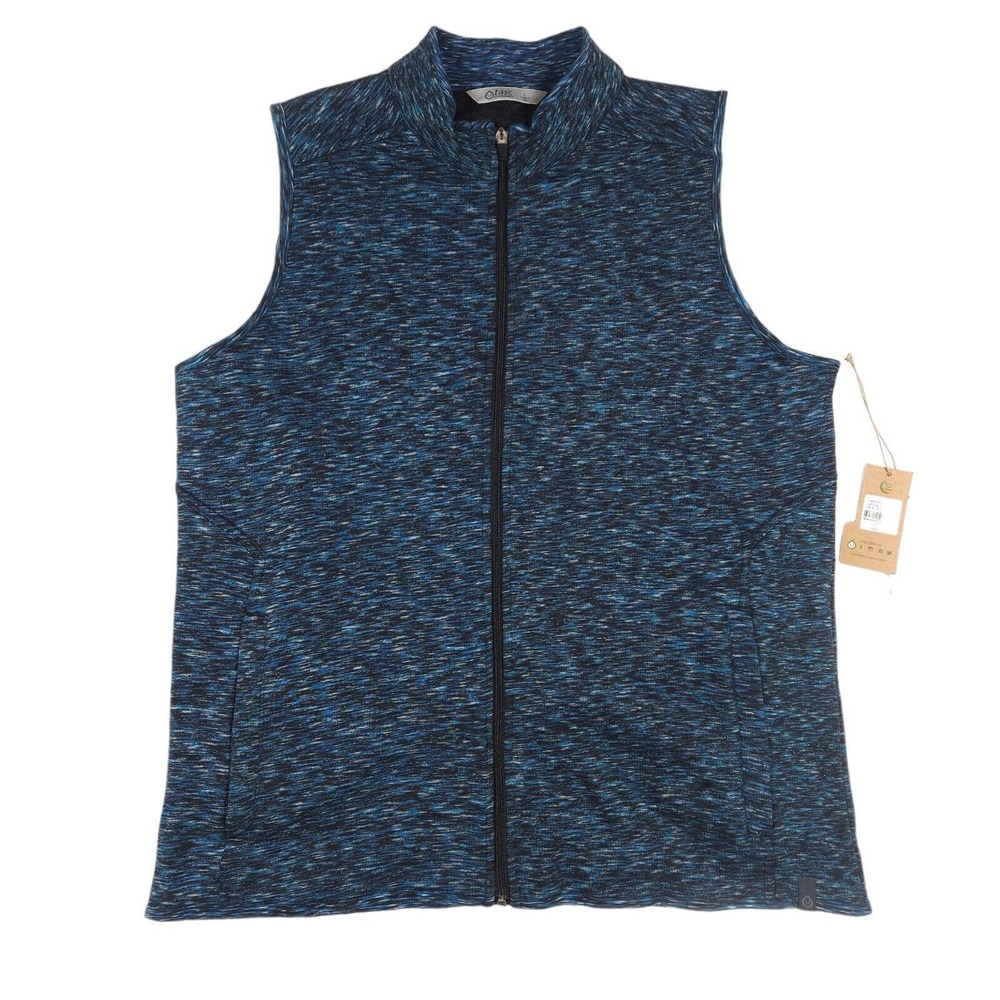 Tasc Performance Men's Transcend Fleece Vest Heather Blue - Large